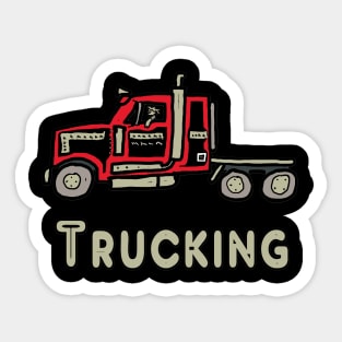 Trucking Sticker